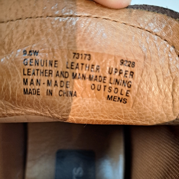 Timberland Men's Boots Brown Leather Lace Up Shoes Size 9.5 Wide - Picture 8 of 8